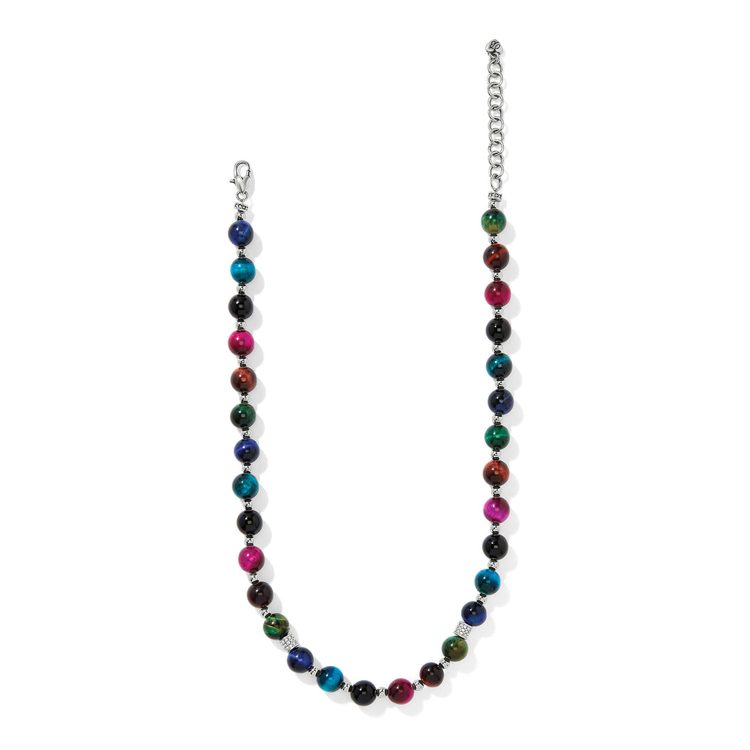 Meridian Petite Stellar Necklace -Silver-Multi