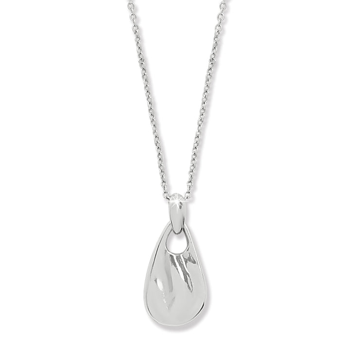 Cascade Drop Petite Necklace - Silver