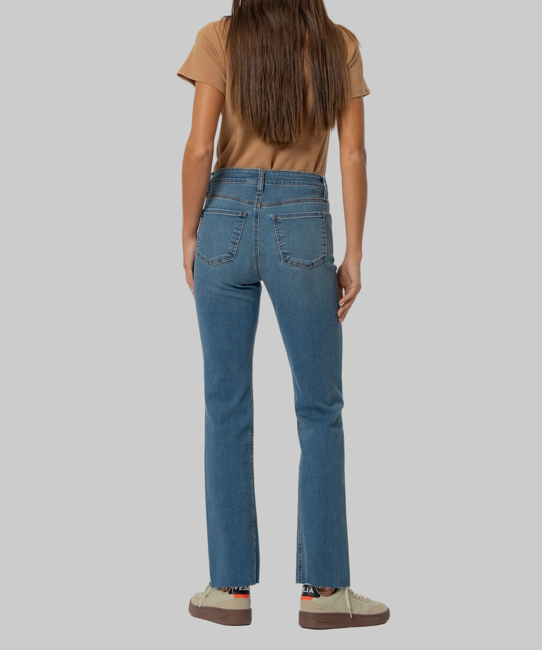 KELLY HIGH RISE FAB AB KICK FLARE INSET LEG - SENSES - 31.5" INSEAM