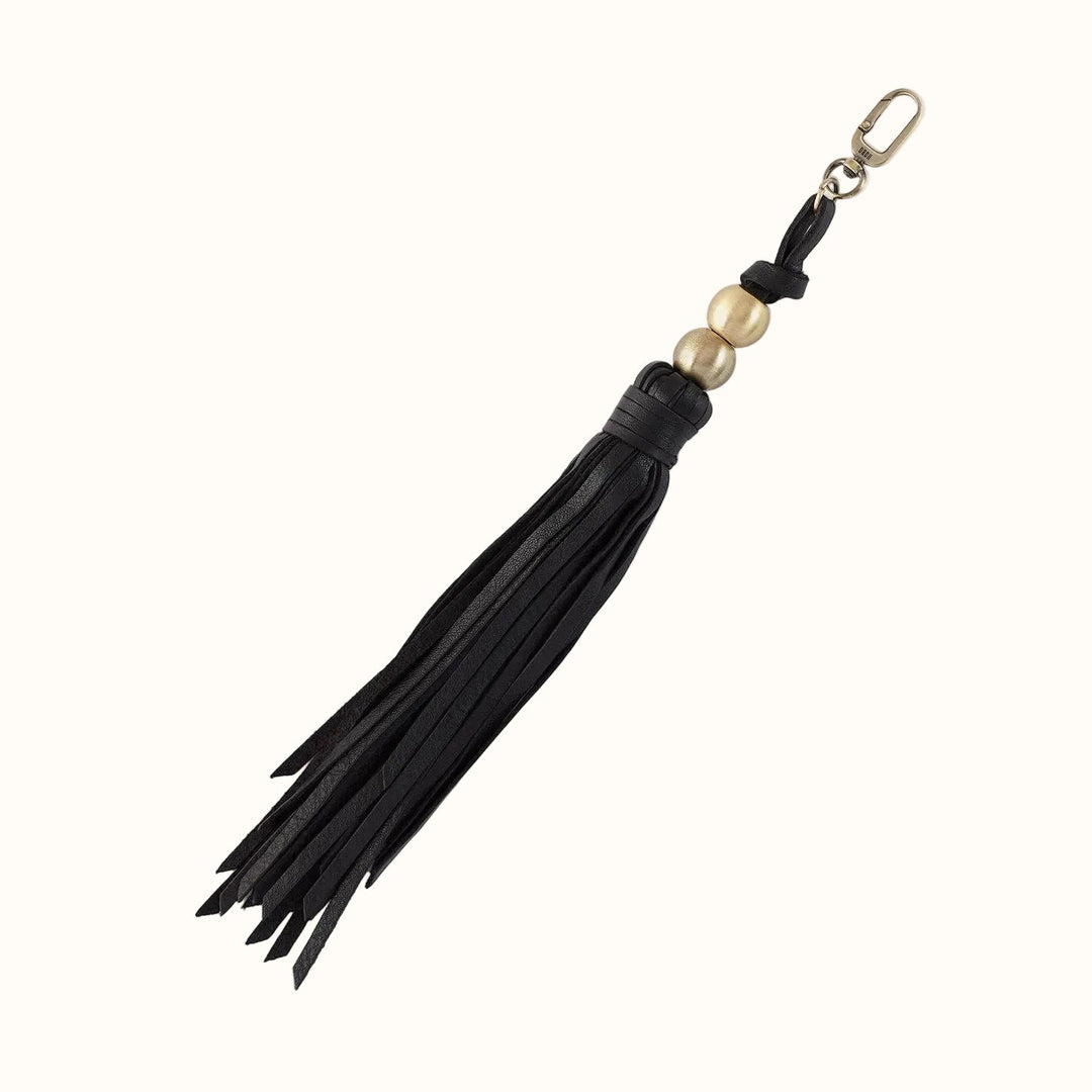 HOBO TAMBORINE TASSEL NV - BLACK
