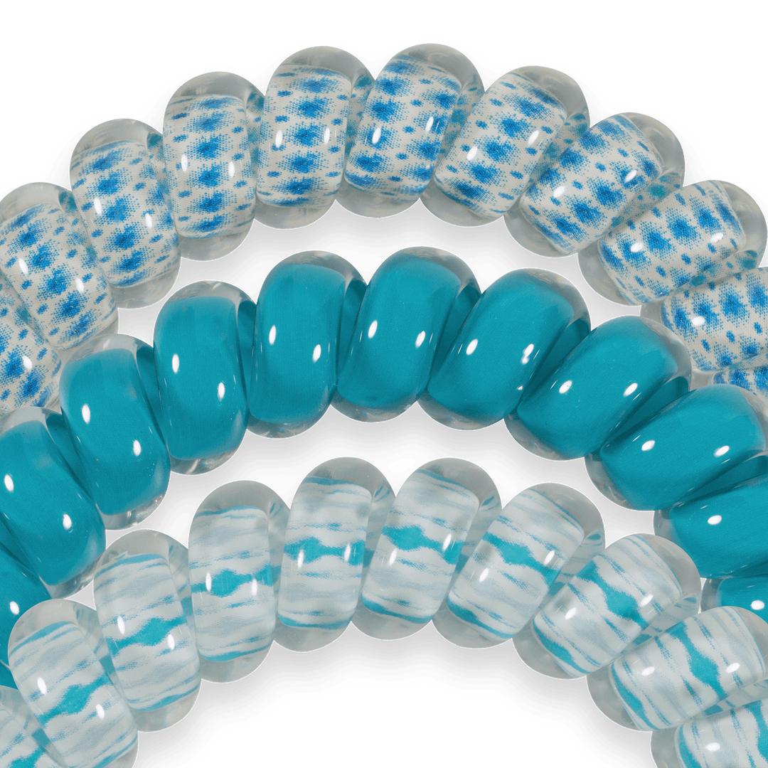 TELETIES LARGE CLASSIC HAIR CLIP - SOFT SURF