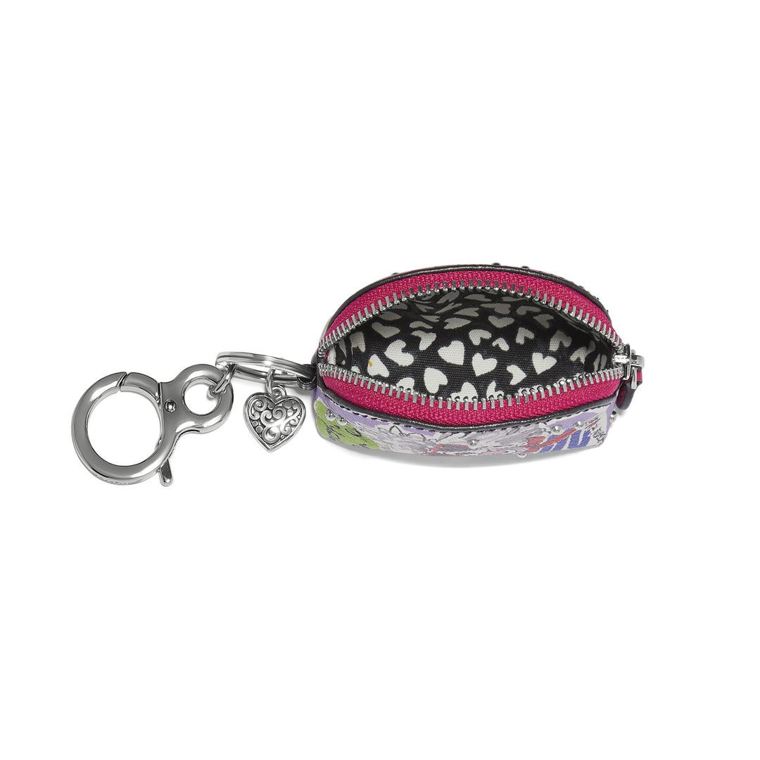 Fashionista Wanderlust Coin Purse Charm Handbag Fob - Multi