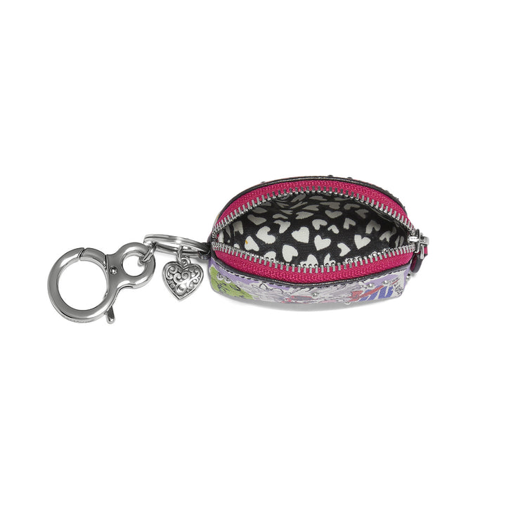 Fashionista Wanderlust Coin Purse Charm Handbag Fob - Multi