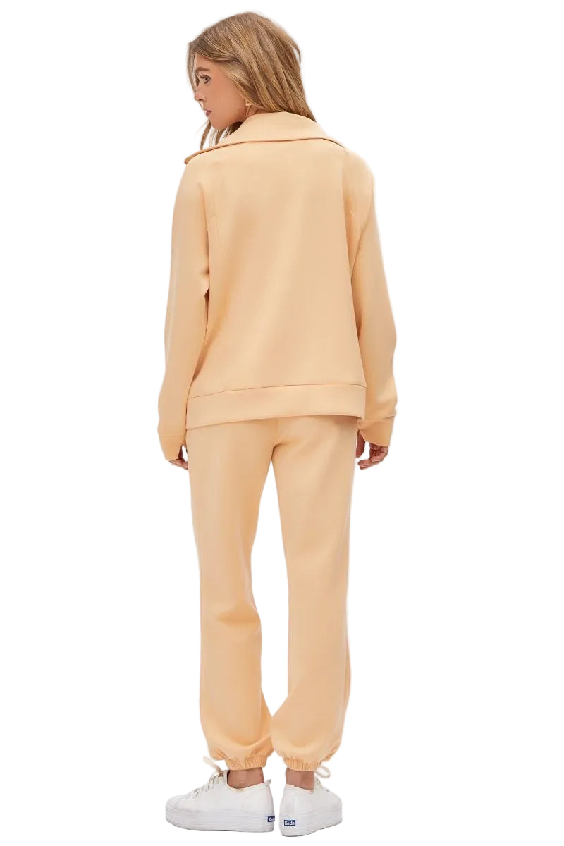 DEAR SCARLETT MODAL JOGGER PANTS - APRICOT ICE