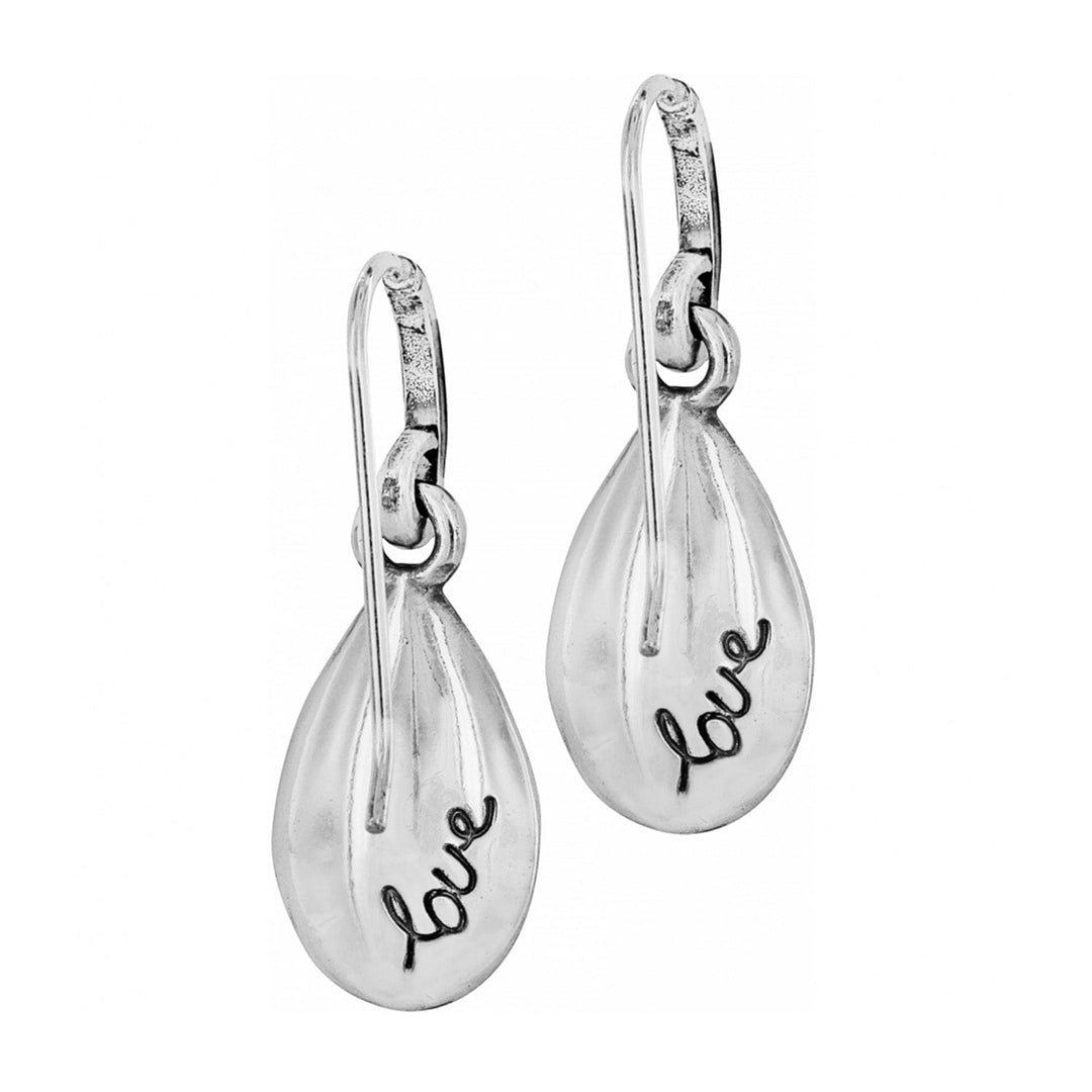 Trust Your Journey French Wire Earrings - Silver-Blues