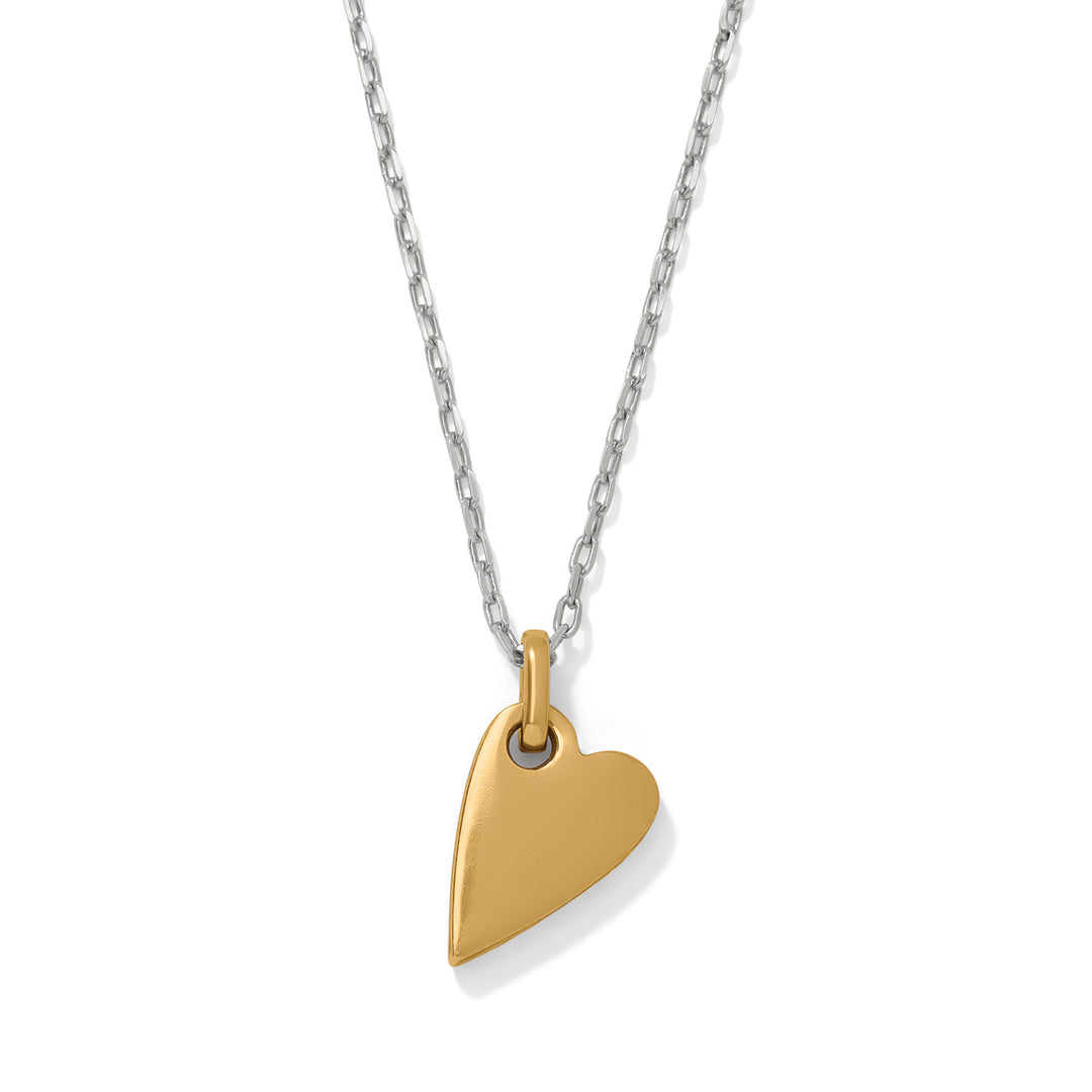 Love Messages Higher Love Necklace - Silver