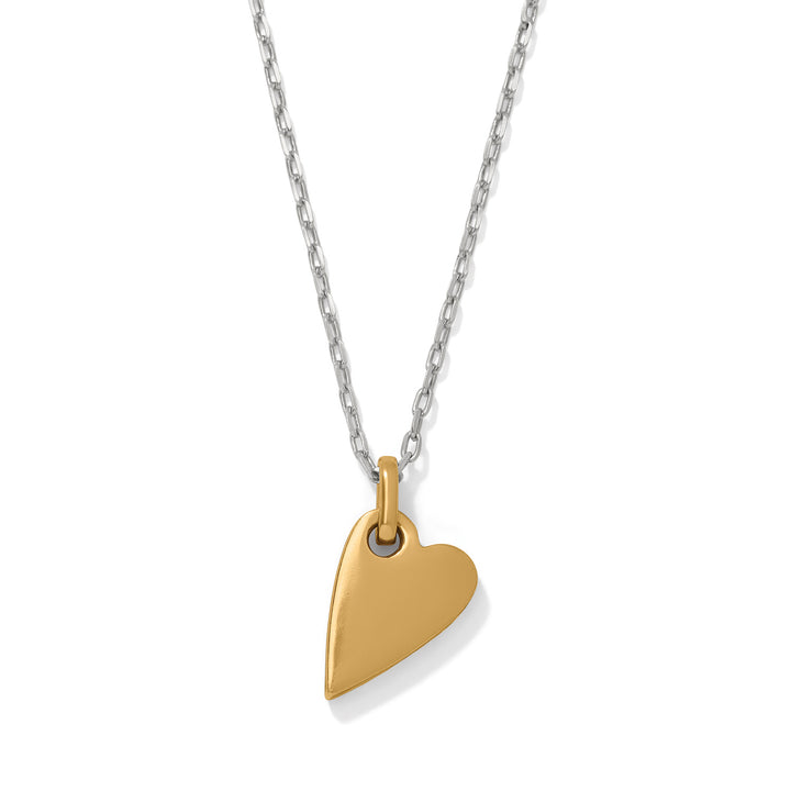 Love Messages Higher Love Necklace - Silver