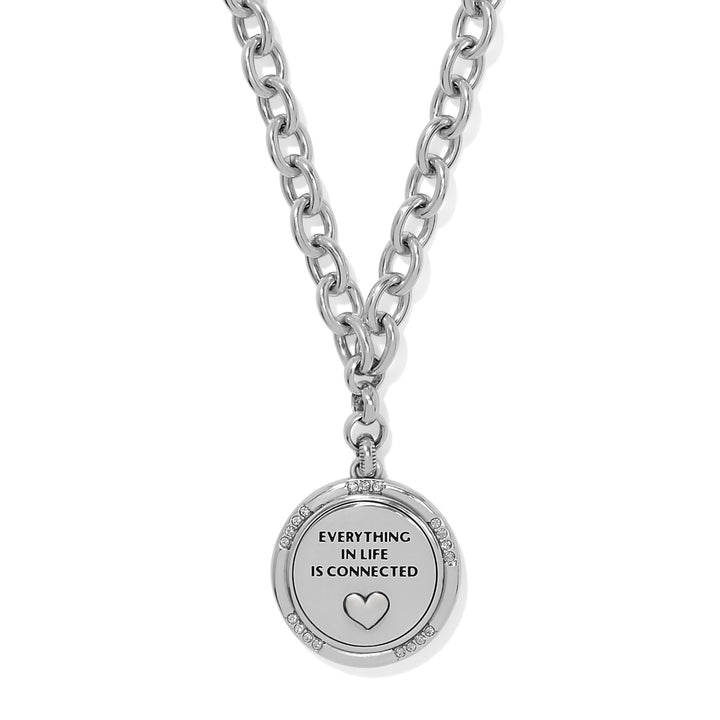 Interlok Tree Of Life Necklace - Silver-Gold