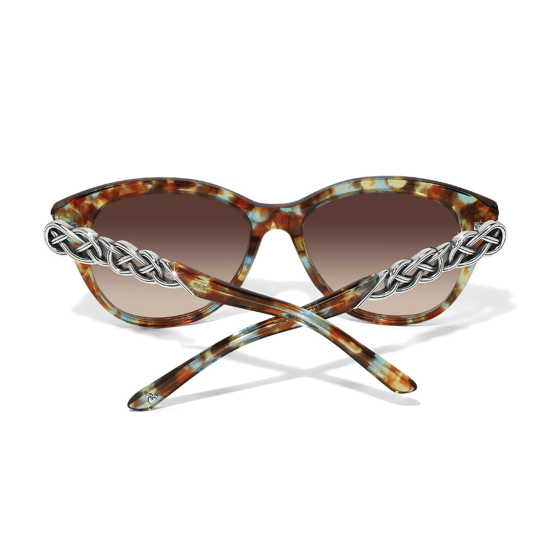 Interlok Braid Sunglasses - Blue Havana