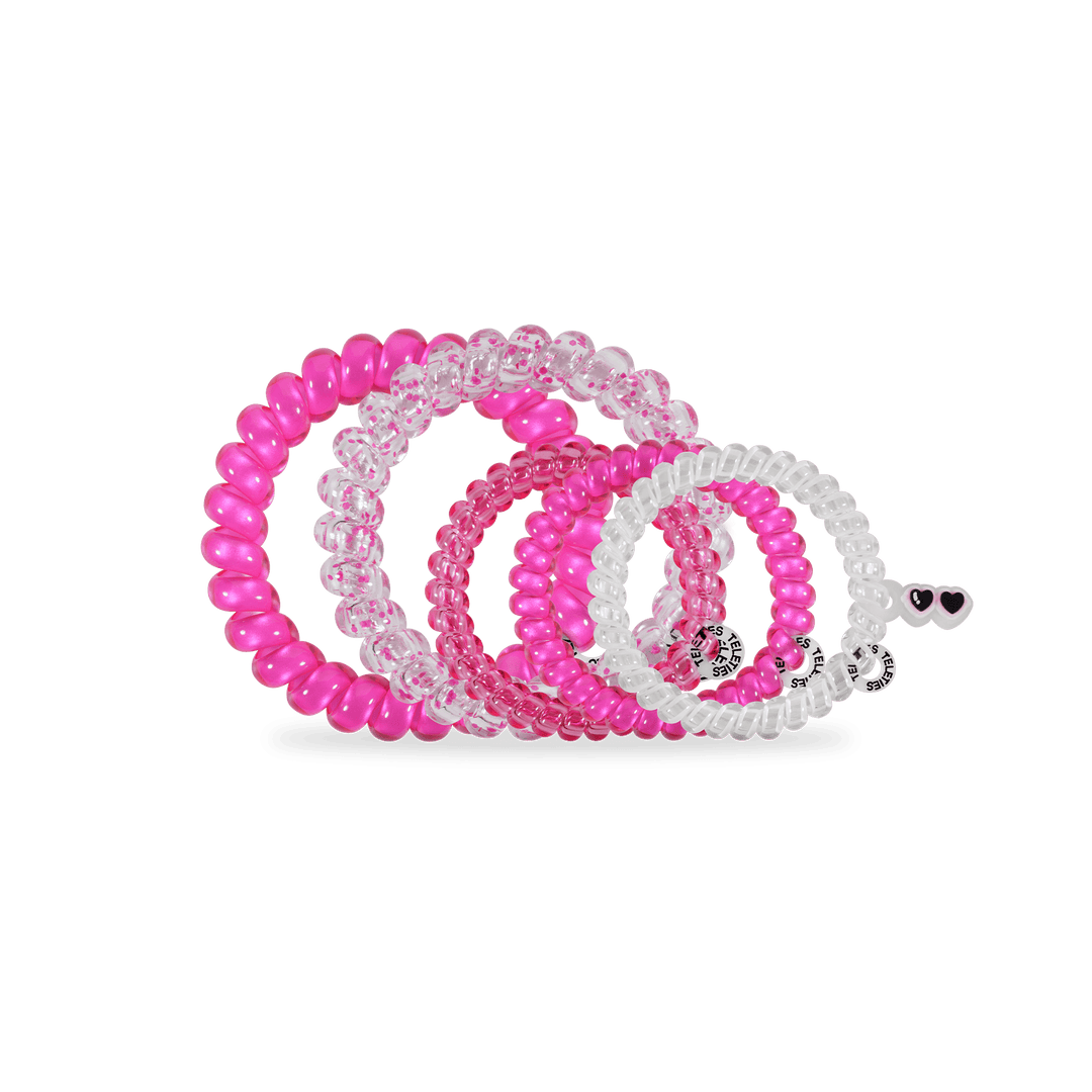 TELETIES MIX PACK HAIR TIES - FLIRT ALERT