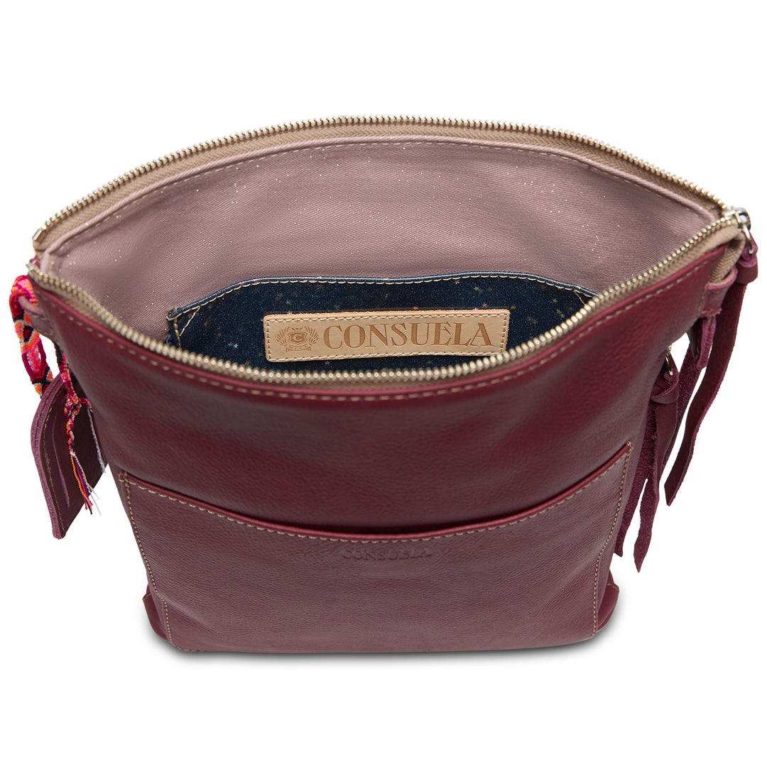 CONSUELA TOUR CROSSBODY - PLUM