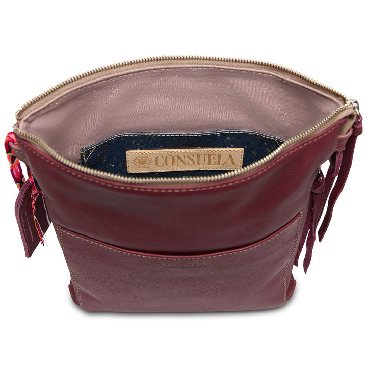 CONSUELA TOUR CROSSBODY - PLUM