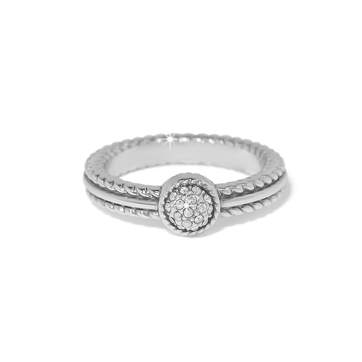 Illumina Celeste Dome Ring - Silver - Size 7