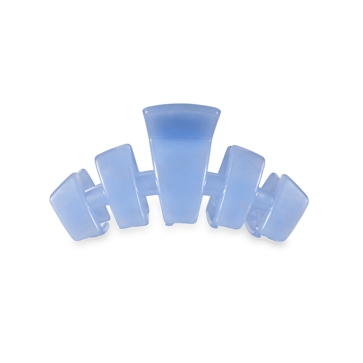 TELETIES SMALL CLASSIC HAIR CLIP - BLUE LAGOON