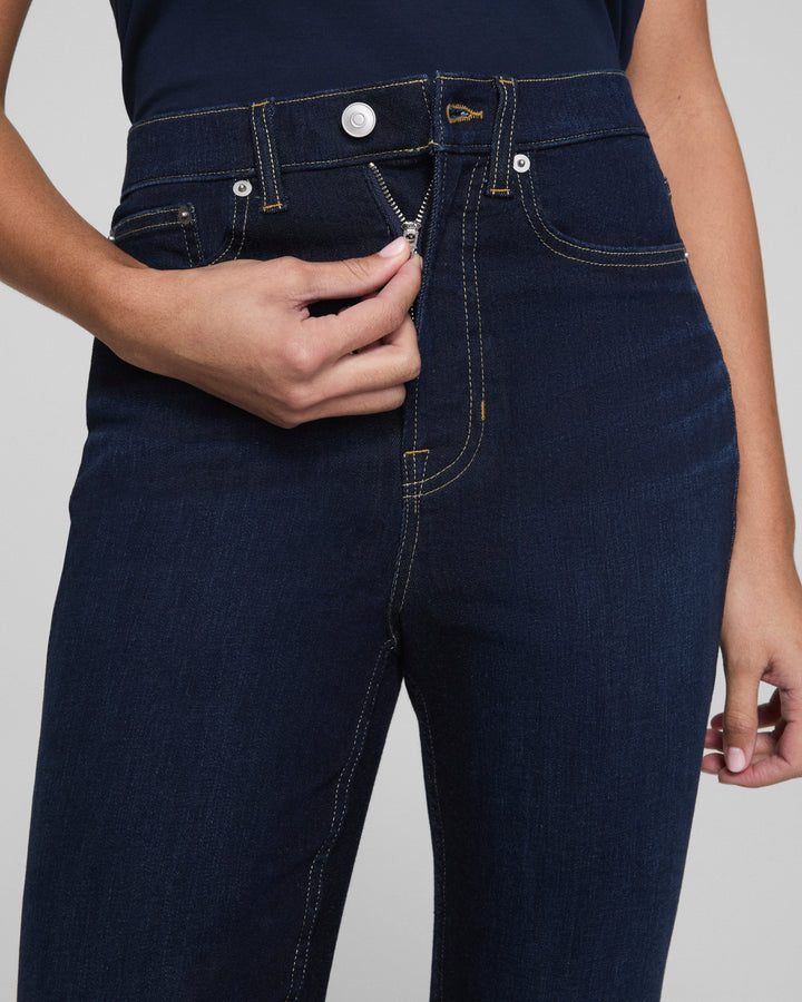 SPANX REDEFINE KICK FLARE JEANS - DARK INDIGO