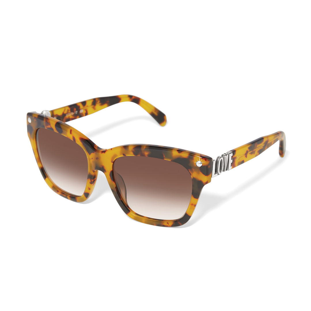 Fashionista Love Sunglasses - Tortoise