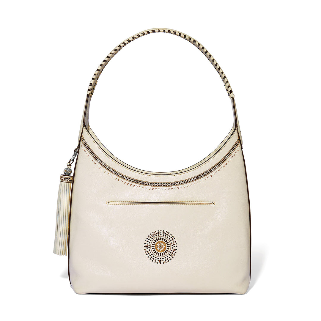Mosaic Large Hobo - Shoe White
