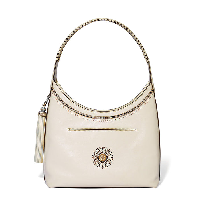 Mosaic Large Hobo - Shoe White