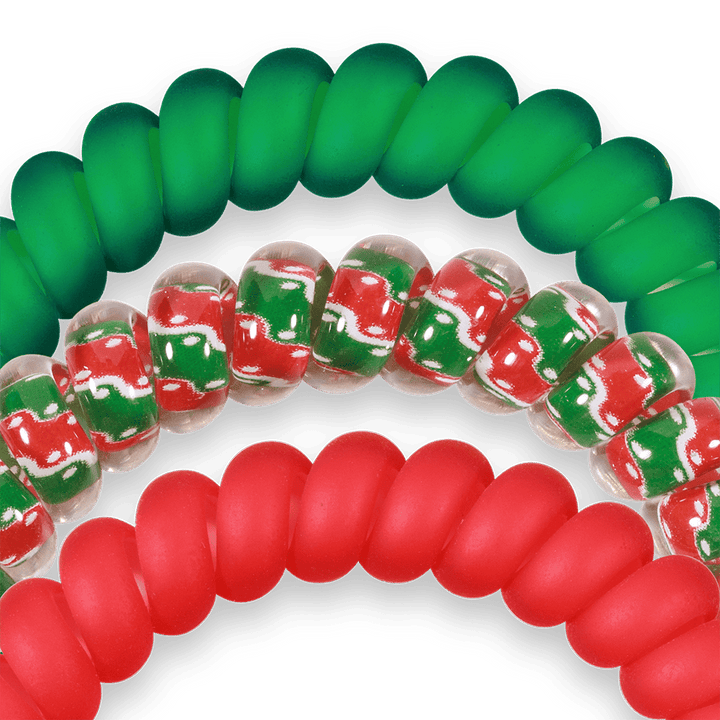 TELETIES SMALL HAIR TIES S/3 - NAUGHTY OR NICE