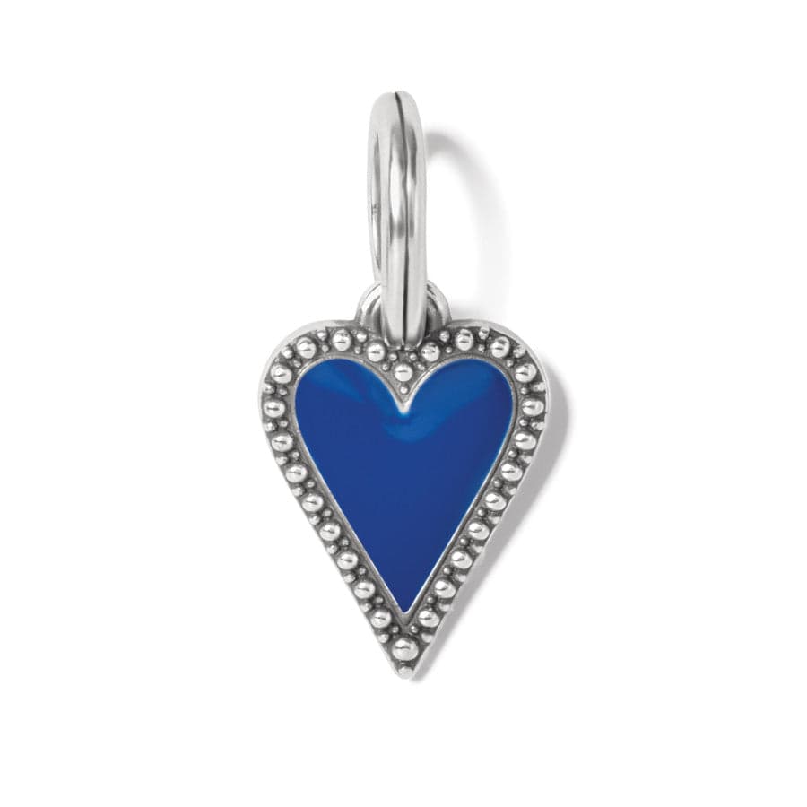 DAZZLING LOVE PETITE HEART CHARM BLUE – Brianne's Boutique