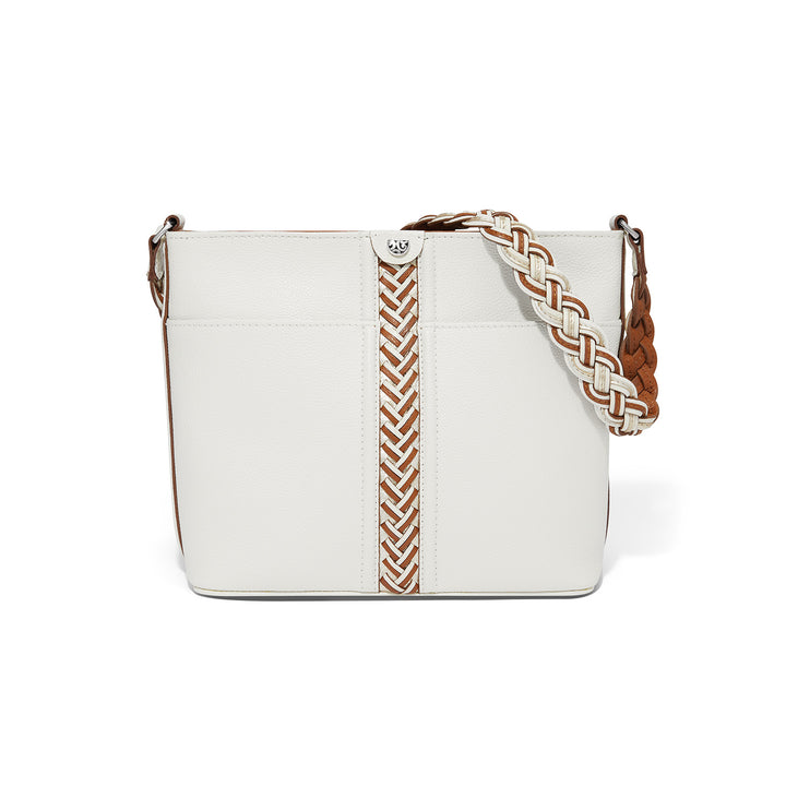 Belize Large Bucket Bag - Optic White