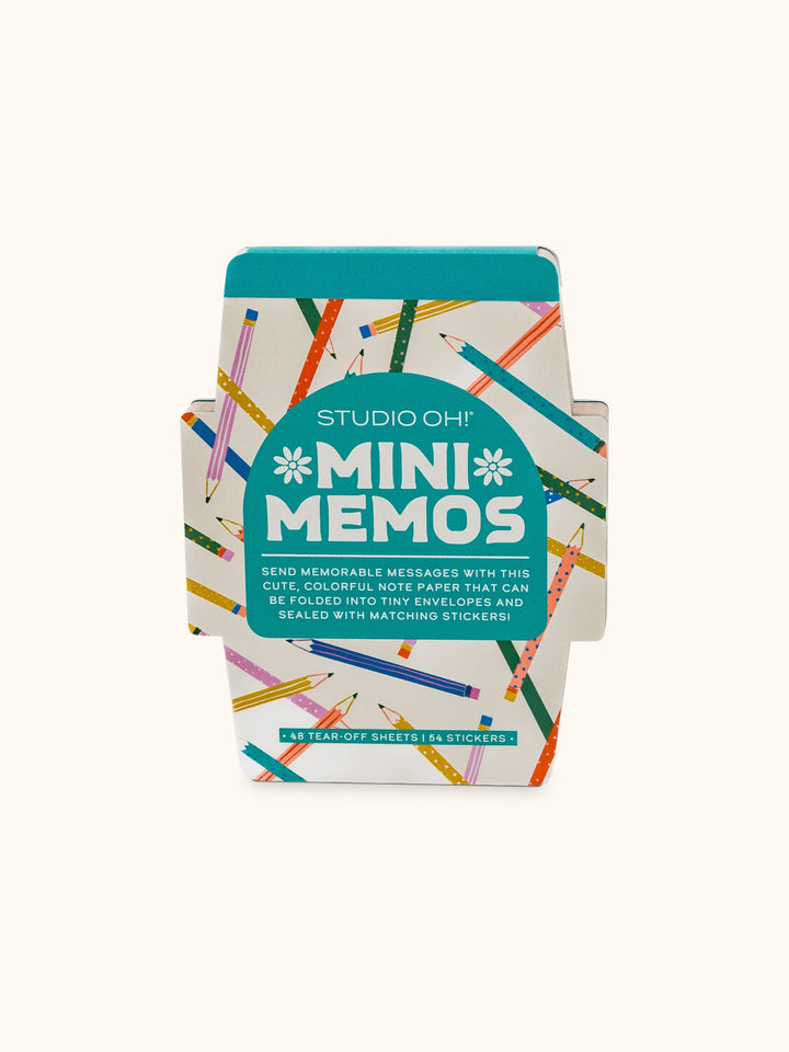 MINI MEMOS W/STICKERS - MAKE YOUR MARK