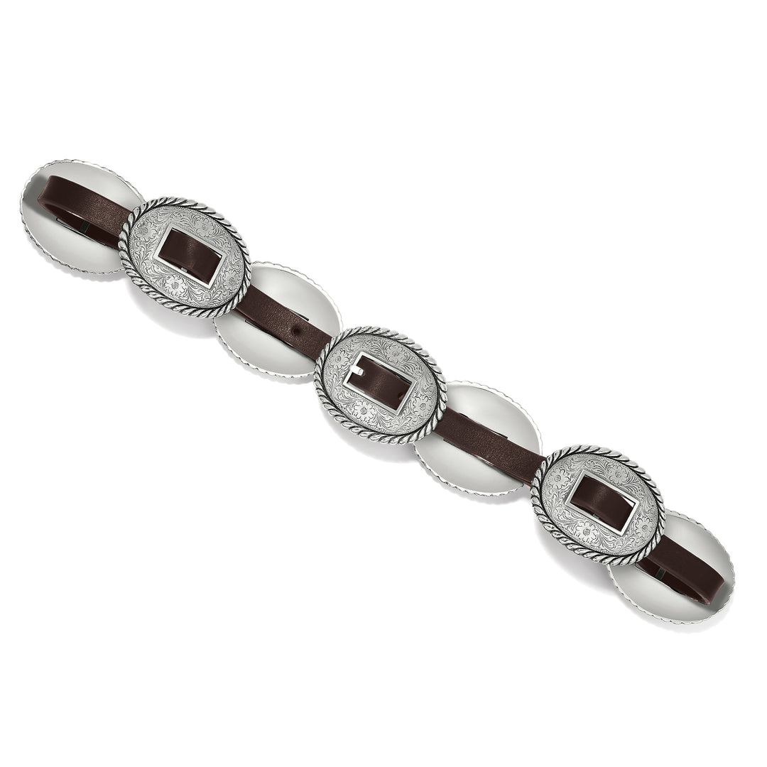 5/8" FANDANGO CONCHO BELT - BROWN