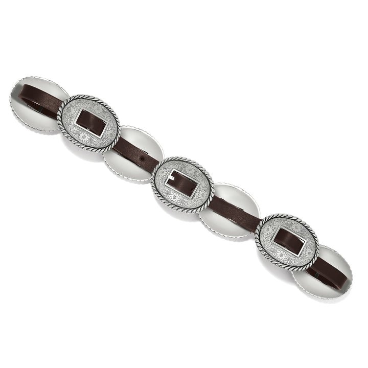 5/8" FANDANGO CONCHO BELT - BROWN