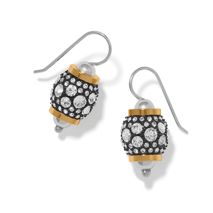 Meridian Solis French Wire Earrings - Silver-Gold