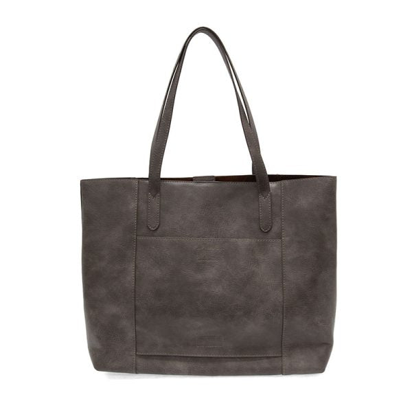SONDRA LAPTOP TOTE - TAUPE