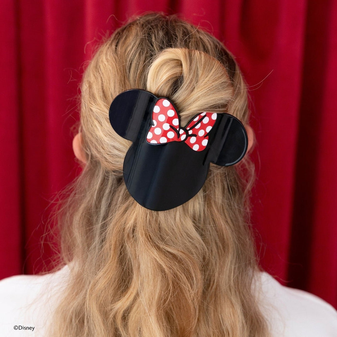 TELETIES LARGE FLAT HAIR CLIP - DISNEY: MINNIE MOUSE SHAPED