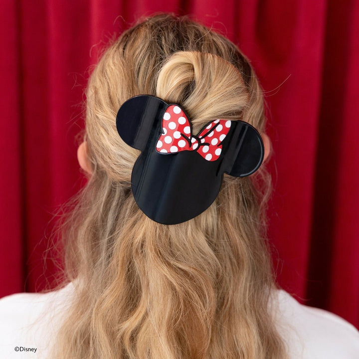 TELETIES LARGE FLAT HAIR CLIP - DISNEY: MINNIE MOUSE SHAPED