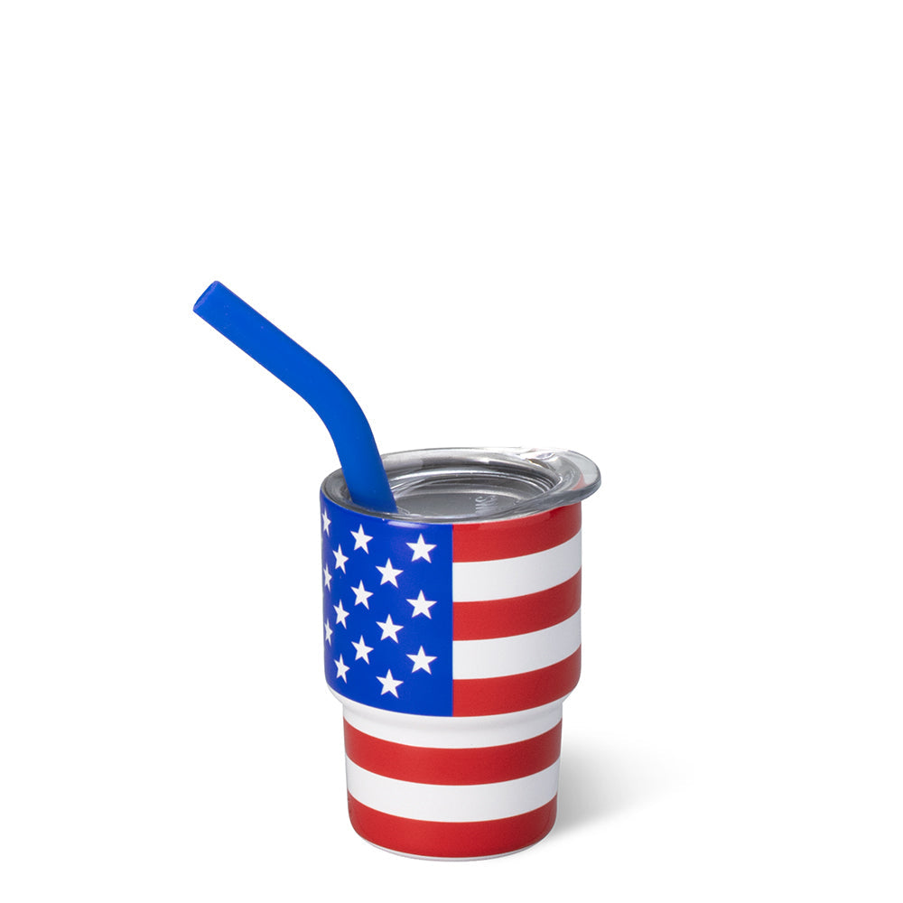 AMERICANA TINY TUMBLER, FLAG