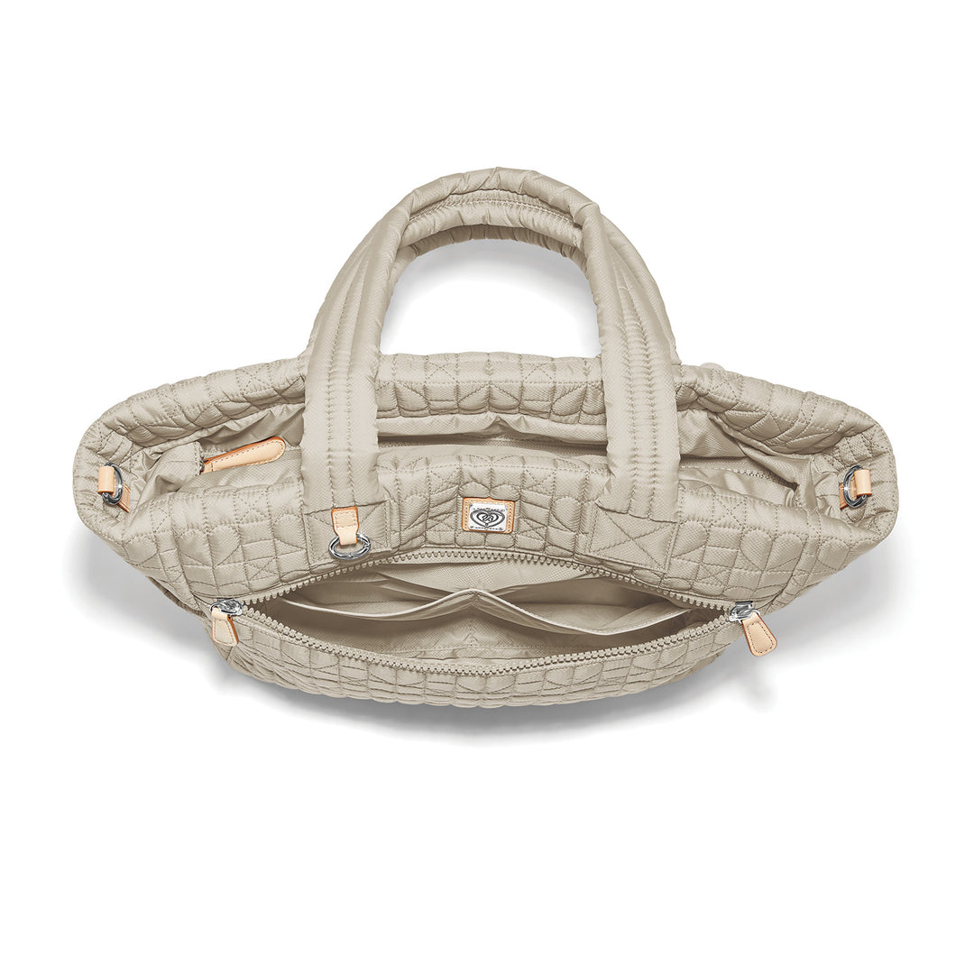 Amara Large Tote - Buff