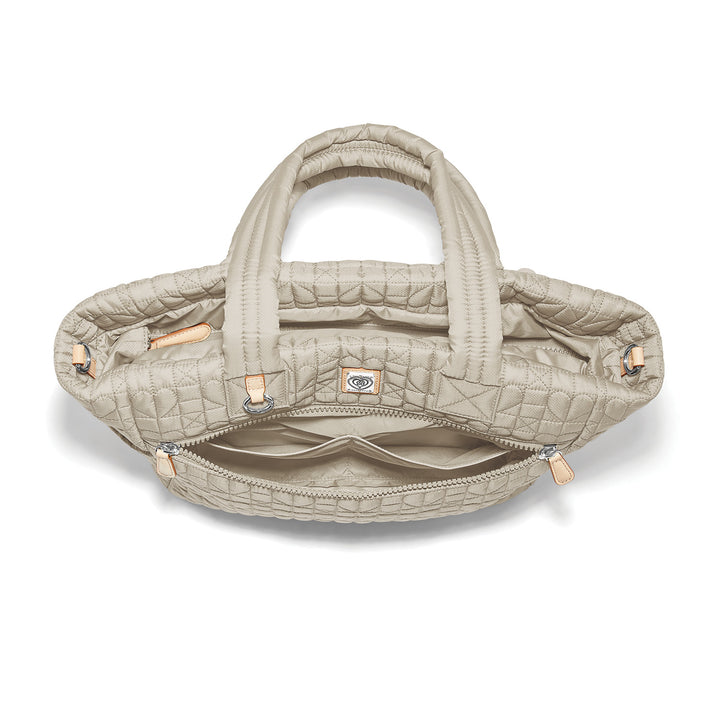 Amara Large Tote - Buff