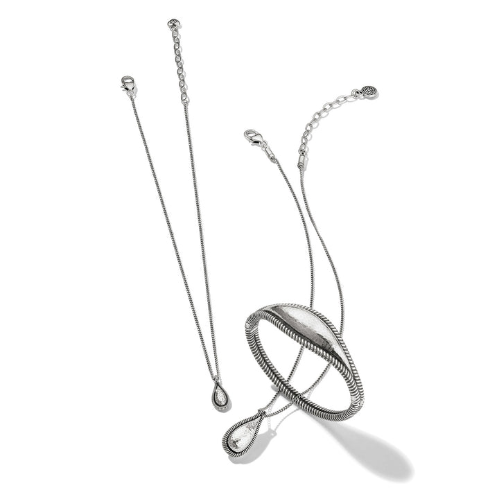 Ferrara La Crima Necklace - Silver