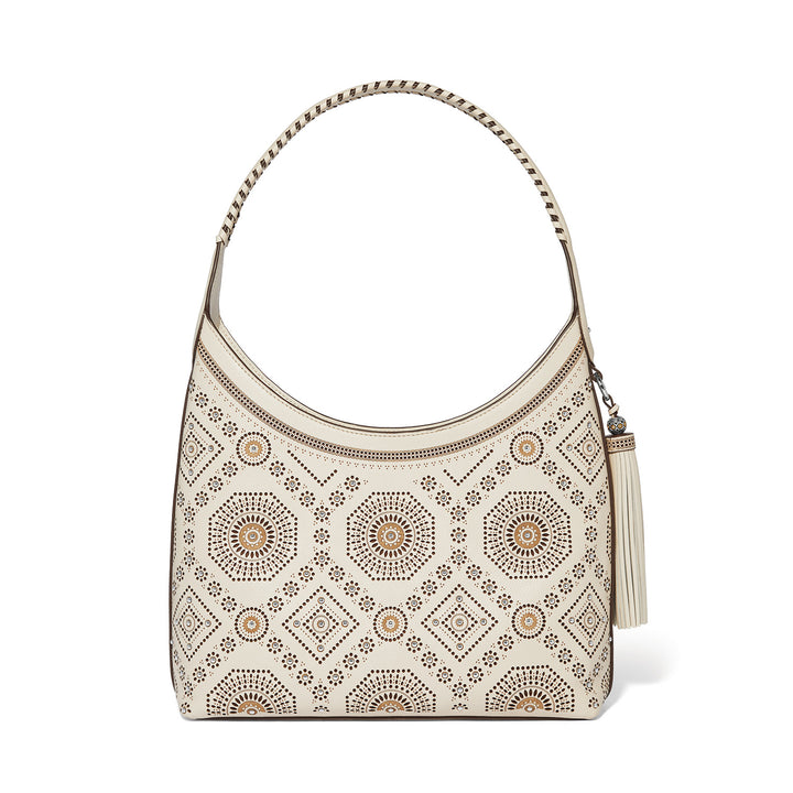 Mosaic Large Hobo - Shoe White
