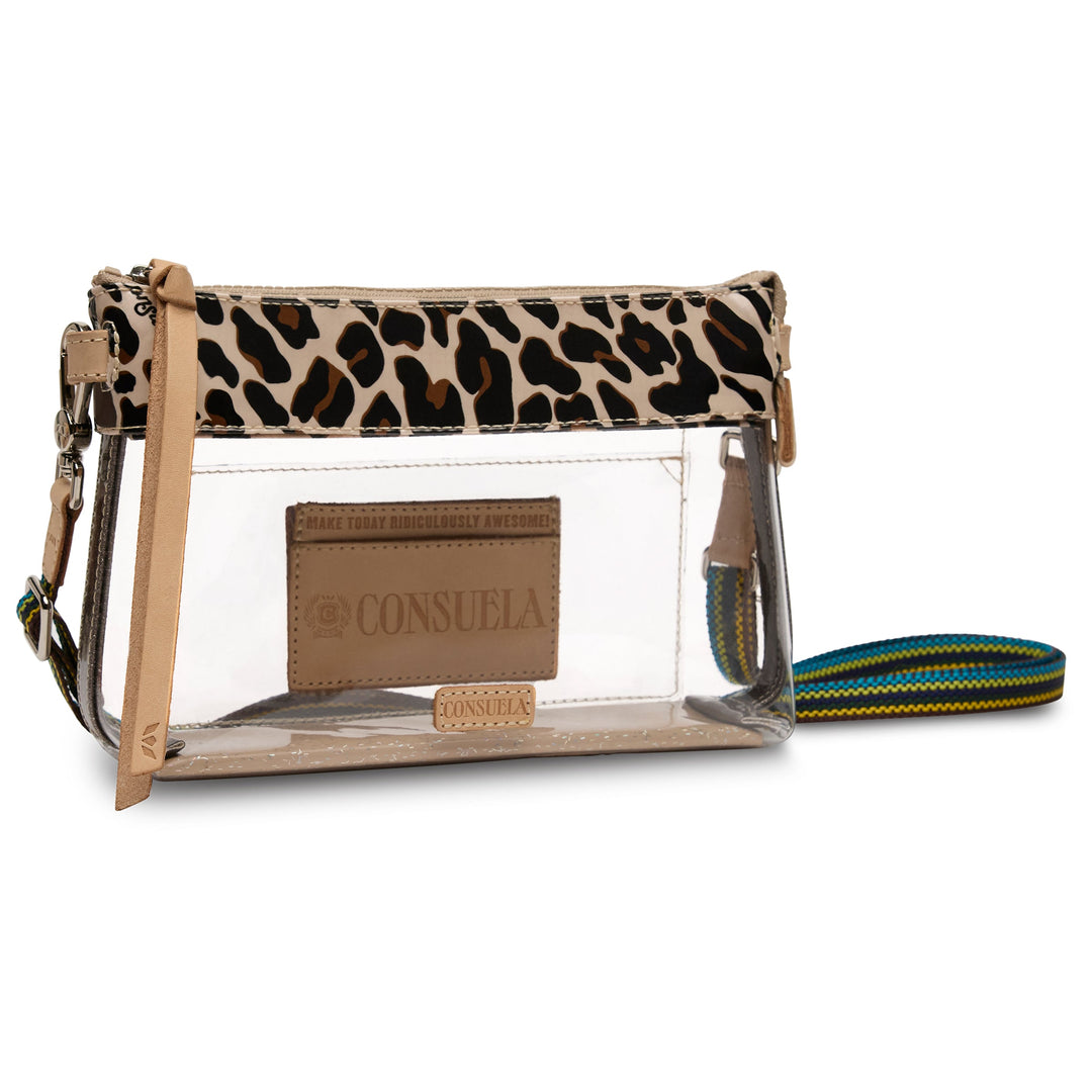 CONSUELA MIDTOWN CROSSBODY - CLEAR MONA