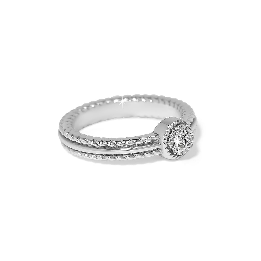 Illumina Celeste Dome Ring - Silver - Size 7