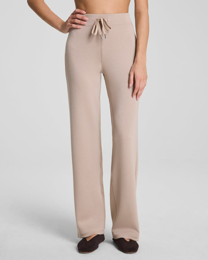 SPANX AIRESSENTIALS STRAIGHT LEG PANTS - DUNE