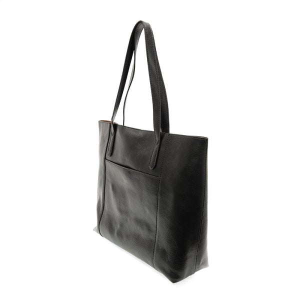 SONDRA LAPTOP TOTE - BLACK