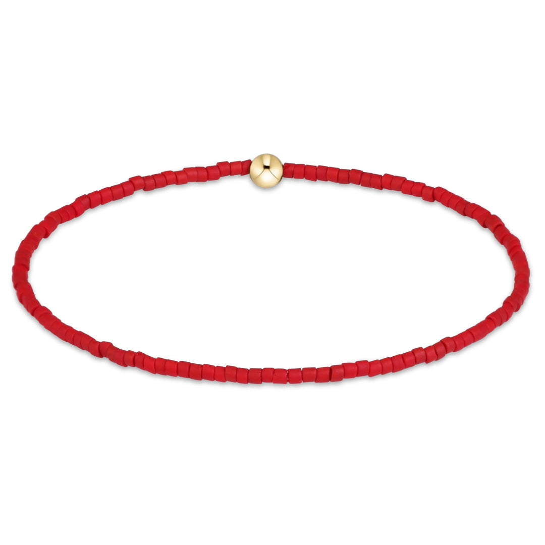 GAMEDAY HOPE CLASSIC BRACELET - CRIMSON