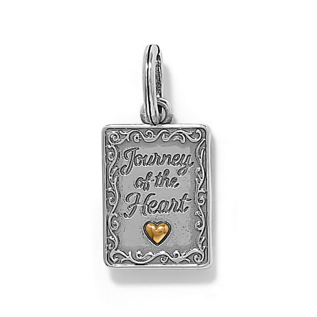 Passport Charm - Silver-Gold