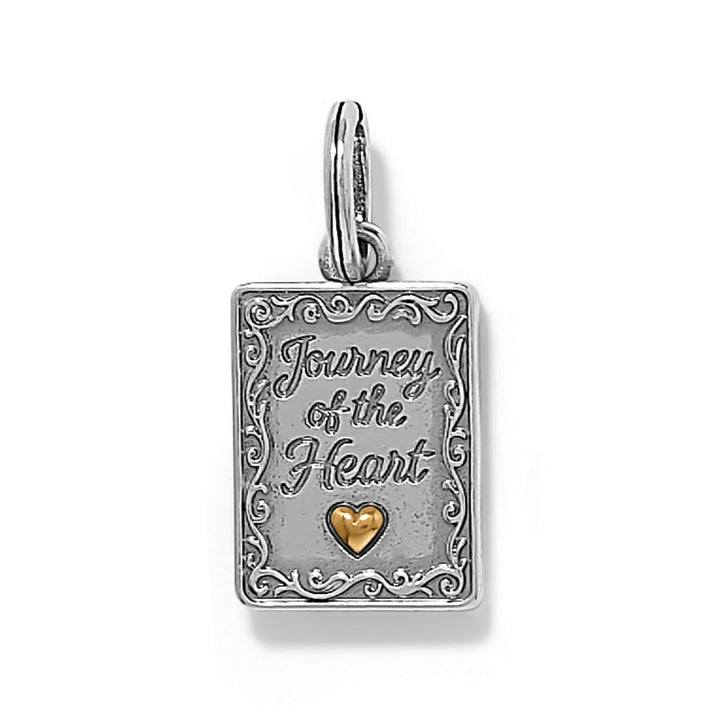 Passport Charm - Silver-Gold