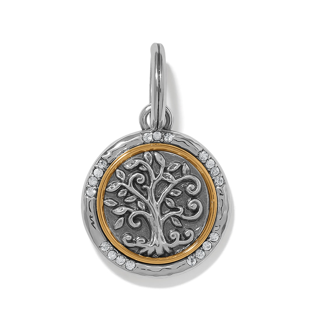 Interlok Tree Of Life Charm - Silver-Gold