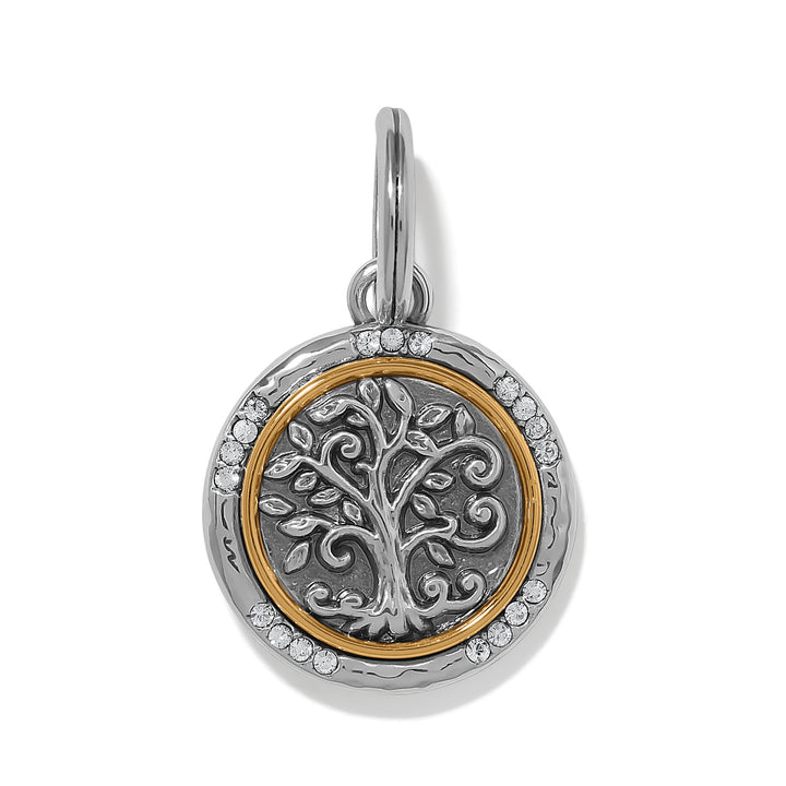 Interlok Tree Of Life Charm - Silver-Gold