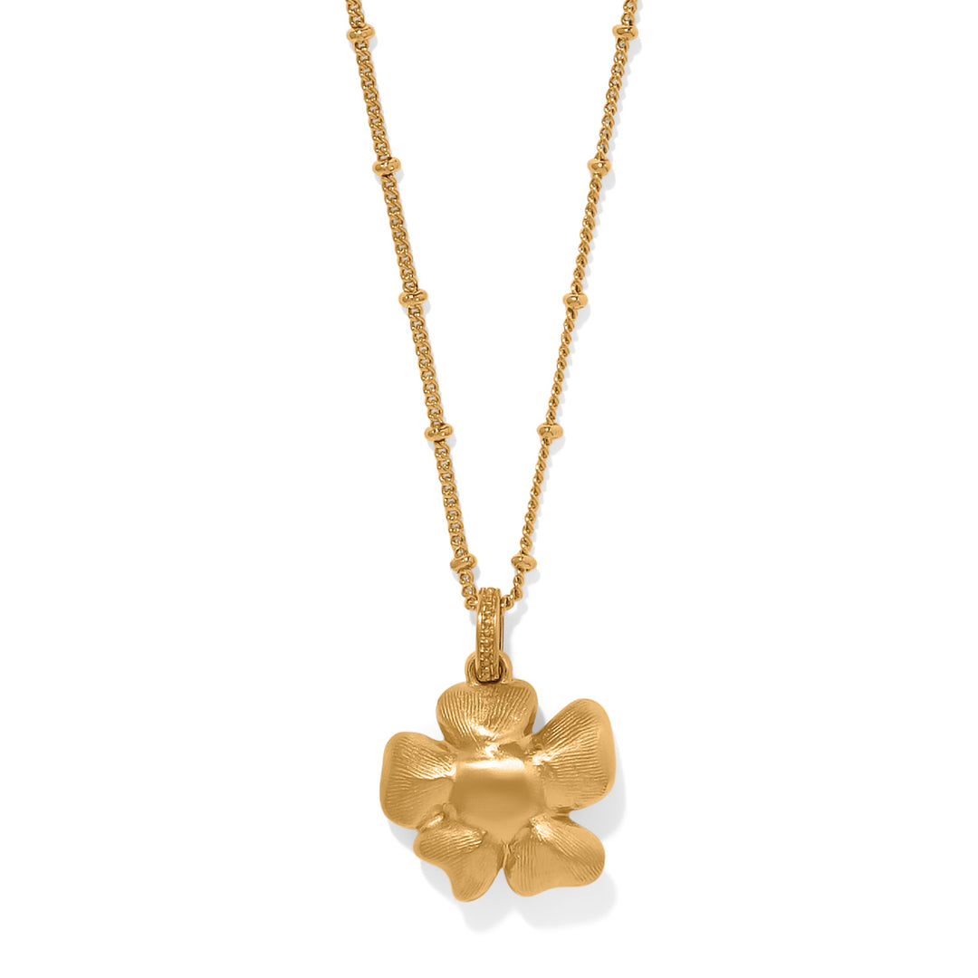 Everbloom Pearl Pink Short Necklace - Gold-Pink