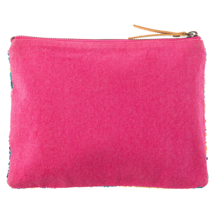 EMBROIDERED CARRY ALL - RETRO FLORAL