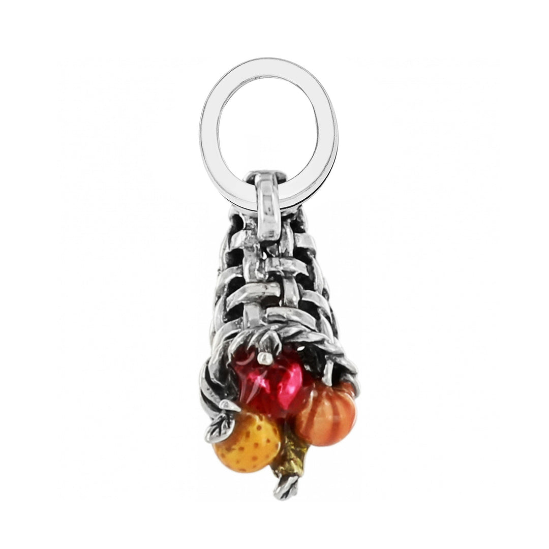 AUTUMN HARVEST CHARM - SILVER-MULTI