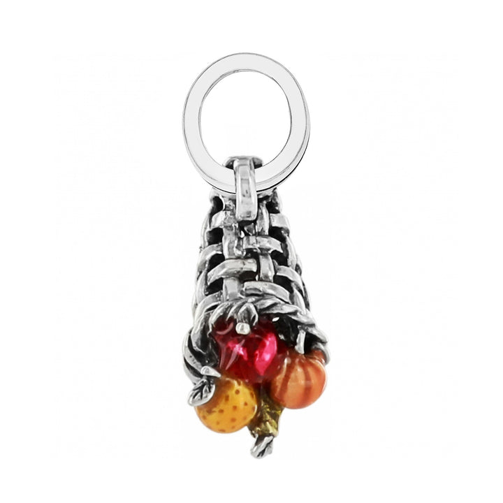 AUTUMN HARVEST CHARM - SILVER-MULTI